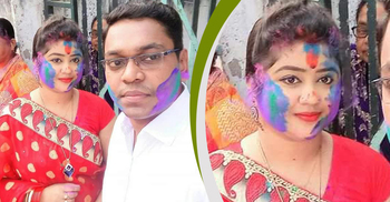 স্মৃতির মাথায় আঘাতের চিহ্ন, রাজীবের গলায়