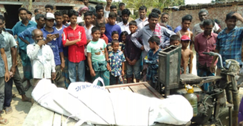 ঠাকুরগাঁওয়ে গৃহবধূর ঝুলন্ত মরদেহ উদ্ধার, স্বামী আটক