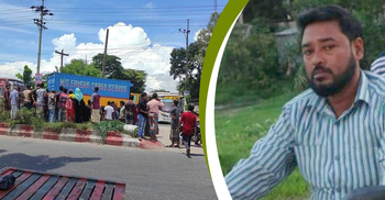 ফেনীতে বাস চাপায় মোটরসাইকেলের ২ আরোহী নিহত