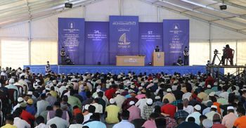 পঞ্চগড়ে জলসায় বিশ্বশান্তি ও সৌহার্দ্য কামনা