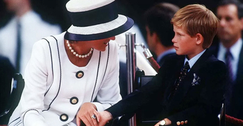 Prince Harry says he cried once after Diana death