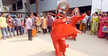 দিনাজপুরে পুতুল নাচ-মূকা নৃত্য