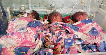 কন্যা দিবসে দিনাজপুরে একসঙ্গে তিন কন্যার জন্ম