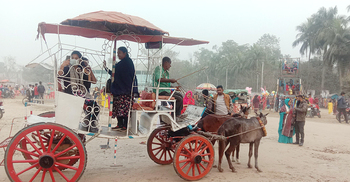 উৎসবে মাতোয়ারা দিনাজপুর