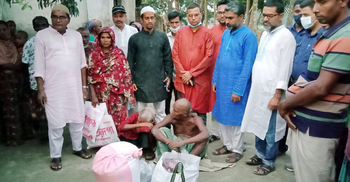 অন্ধ মা-ভারসাম্যহীন ছেলের দায়িত্ব নিলেন এমপি শিবলী সাদিক