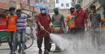 Spraying disinfectants in open doesn't kill coronavirus: WHO