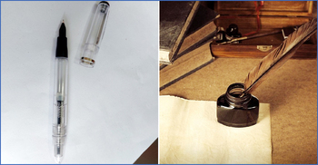 এখনো টিকে আছে দোয়াত-কলম