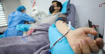 Potential new coronavirus treatment involves blood-plasma therapy