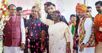 Tribal leader Murmu elected as India's president