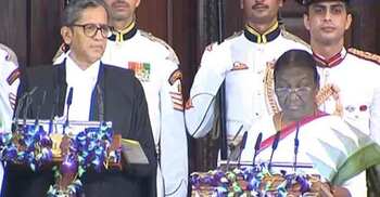 Droupadi Murmu takes oath as India’s 15th President