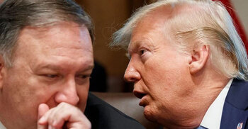 Iran imposes sanctions on Trump, senior US officials