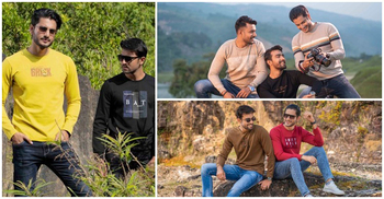 শীতে টি-শার্ট নিয়ে ইজির আয়োজন