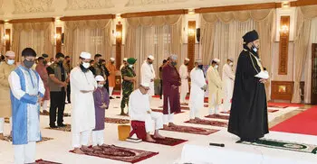 President offers Eid prayers at Bangabhaban