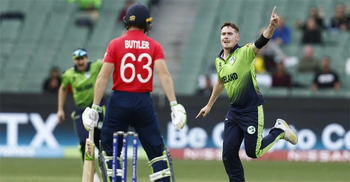 Ireland stun England in rainy Melbourne