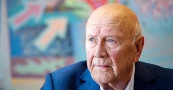 Former S Africa President FW de Klerk dies