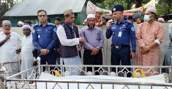 বিএসএফের হাতে নিহত কৃষক মেজবাহারের দাফন সম্পন্ন