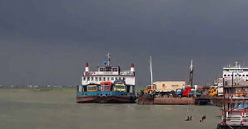 কাঁঠালবাড়ী-শিমুলিয়া রুটে বুলবুল’র প্রভাব নেই, নদীও শান্ত