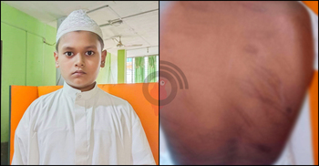 পড়া না পারায় ছাত্রকে বেদম পেটালেন শিক্ষক