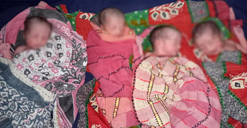 একসঙ্গে ৪ কন্যাসন্তান জন্ম দিলেন ফেনীর সালমা