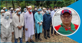 বাবার কবরের পাশে চিরনিদ্রায় শায়িত ফেনীর সিভিল সার্জন