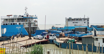 শরীয়তপুরের মঙ্গলমাঝির ঘাটে আরেকটি ফেরিঘাট চালু