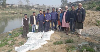 হবিগঞ্জে ১৫৬ বস্তা ভেজাল টিএসপি ও জিপসাম সার জব্দ