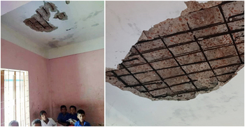 ফেনীতে অর্ধশতাধিক জীর্ণ বিদ্যালয় ভবনে আতঙ্কের মধ্যে পাঠদান