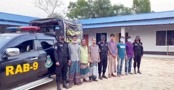 শায়েস্তাগঞ্জে অস্ত্রসহ সিএনজি চোর চক্রের ৬ সদস্য গ্রেফতার