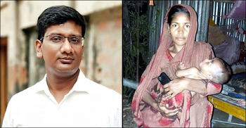 বাচ্চার দুধের জন্য ৩৩৩-এ মায়ের কল, সহায়তা নিয়ে হাজির ইউএনও