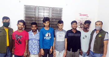মোটরসাইকেল চোর চক্রের ১০ সদস্য গ্রেফতার