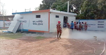 চাঁপাইনবাবগঞ্জে এলপি গ্যাস স্টেশনে বিস্ফোরণ