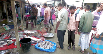 চার ঘণ্টার বাজারে প্রতিদিন বিক্রি হয় ৩ কোটি টাকার মাছ