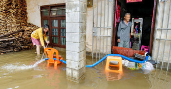 China floods: Nearly 2 million displaced in Shanxi province