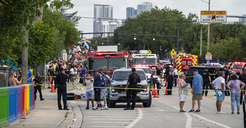1 dead after driver crashes into crowd at Pride Parade in Florida