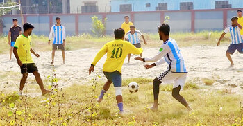 মুন্সিগঞ্জে প্রীতি ম্যাচে ব্রাজিলকে ৪-২ গোলে হারালো আর্জেন্টিনা
