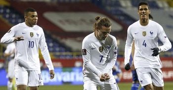 Griezmann seals slender win for Les Bleus