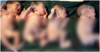 একসঙ্গে ৪ সন্তানের বাবা হলেন মুদি দোকানি