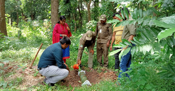 ভুদুম বাঁশের কলম করে সফল বনবিভাগের পাম্প অপারেটর