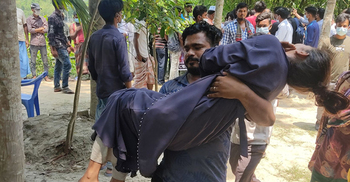 স্বামী হত্যার বিচার চেয়ে জ্ঞান হারালেন নববধূ