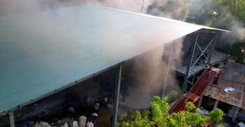 গাজীপুরে স্পিনিং মিলের আগুন নিয়ন্ত্রণে