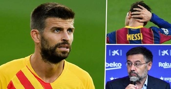 Barca treatment of Messi 'barbaric': Pique