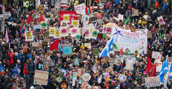 COP26: Thousands march for Glasgow’s biggest protest