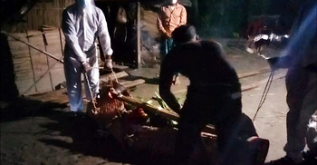 করোনায় মৃত সন্দেহে প্রতিবেশী-আত্মীয়দের কেউই এগিয়ে এল না