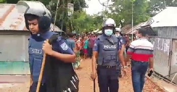 ফুটবল খেলার দুইদিন পর কথা কাটাকাটি, সংঘর্ষে আহত শতাধিক