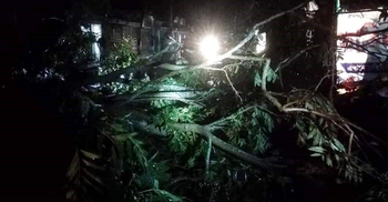 হবিগঞ্জে কালবৈশাখী ঝড়ে শতাধিক বাড়িঘর বিধ্বস্ত