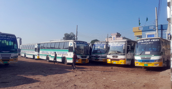 হবিগঞ্জে চলছে পরিবহন ধর্মঘট, ভোগান্তিতে যাত্রীরা