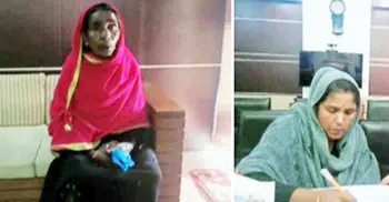 ঘুষের টাকাসহ হাতেনাতে ধরা নারী মেম্বার