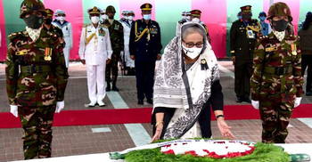 PM pays tributes to Bangabandhu in Tungipara
