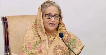 PM attributes Bangladesh development to continuation of democratic process