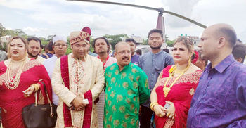 আ’লীগ নেতার মেয়ের বিয়েতে ব্যতিক্রমী আয়োজন